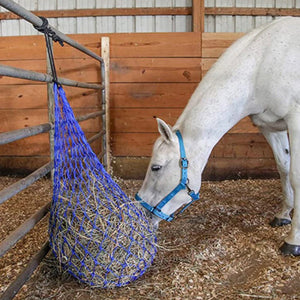 1Pc Haylage Net Durable Horse Care Products Small Holed Hay Net Haynet Equipment Slow Feed Hay Feeder Net Bags For Horse