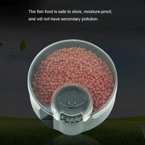 Electronic Fish Food Feeder Automatic Aquarium Tank Auto Fish Feeder Timer Food Feeding Timer Fish Supplies Easy Operation