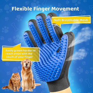 Pet Grooming Glove Gentle Efficient Hair Remover Mitt Cat Accessories dog Glove for Dogs Cats Pet Products Supplies