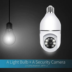 YI IOT WiFi 360° Rotating 1080P Bulb Camera Motion Detection Two Way Audio CCTV IP Home Security Camera Pet Baby Monitor