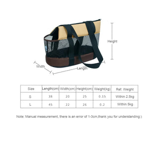 Breathable Small Pet Carrier Summer Pet Dog Carrier Portable Pet Carrier Shoulder Bag Black Cat Dog Carrier Bags For Small Dogs