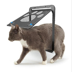 Pet Door Secure Lockable Magnetic Screen Medium And Large Dog Guayin Door Anti Bite Small And Medium Cat Screen