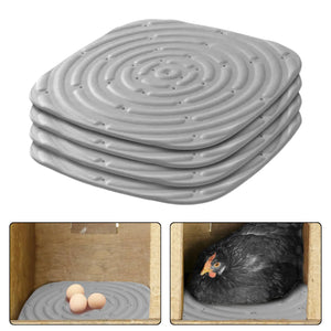 4pcs Reusable and Washable Chicken Bedding Mats Foam Chicken Nesting Pads Laying Mats for Laying Egg Farm Poultry Mats