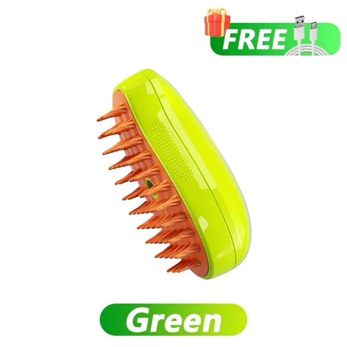 Cat Steam Brush Pet Triple Beauty Comb Dog Grooming Hair Removal Comb Electric Spray Dogs Steamy Supplies Products Home Supplies