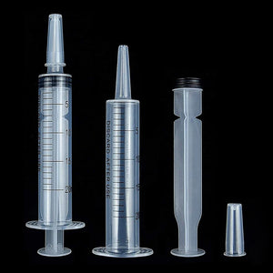 20ml Reusable Pump Glue Filling Enema Syringe Nutrient Sterile Health Without Needle Watering Refilling for Animal Food Feeding