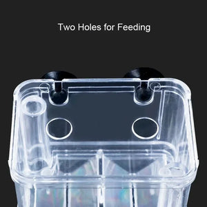 Aquarium Accessories Acrylic Fish Breeding Isolation Box Fish Tank Aquarium Breeder Double Guppies Hatching Incubator