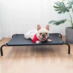 Elevated Pet Bed Detachable Multifunction Elevated Dog Bed Breathable Mesh Cloth Washable Outdoor Camping Dog Bed for Cat dog