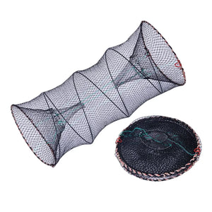 Telescopic Folding Fishing Net Shrimp Fish Trap Carp Large Creel Feeder Crab Catchers Surfcasting Accessories Casting Network