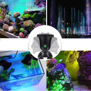 Waterproof RGB LED Underwater Light 36leds Swimming Pool Fountains Pond Water Garden Aquarium Underwater Spot Light Lamp