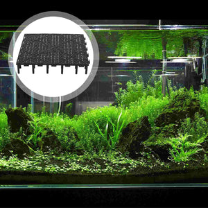 Filter Tank Plate Aquarium Bottom Gravel Divider Pvc Sand Grid Board Black Undergravel Crate Gallon Egg Filters Tray Stand