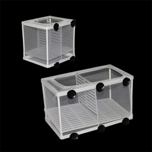 Aquarium Fish Breeding Breeder Box Baby Fish Hatchery Isolation Net Fish Tank Incubator Box  Hanging Aquarium Accessory Supplies