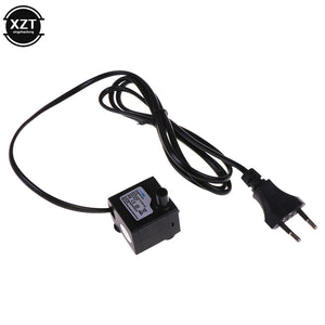 Mini AC 220V 3W Submersible Water Pump Aquarium Fountain Air Fish Tank Pond Water Pump EU Plug 220v Water Pumps