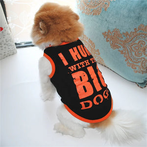 Summer Puppy Dog Cat Cooling Vest Shirt Cheap Pet Clothes for Small Dogs Boy Chihuahua Poodle Shirts Wholesale mascotas Clothing