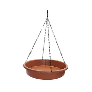 Bird Feeding Dish Tray Platform Feeder Bird Water Bowl Hanging Bird Bath for Outdoor Outside Patio Parrot Tree