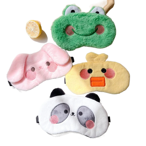 Cute Sleeping Mask Sleeping Blindfold Soft Plush Eye Masks Cute Cat Eye Cover Plush Mask Eyepatch Nap Health Eye Cover