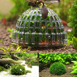 Plastic Aquarium Moss Ball Filter Aquatic Pet Supplies Decorations For Shrimps Fish Tank Pet Products Fish Tank Decor