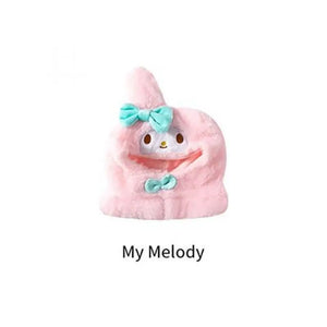 Sanrio Hello Kitty Newest Lovely Cartoon Pet Headsets Plush Doll Hat Cat Headwear Multiple Styles Warm Fashion Simplicity Gift