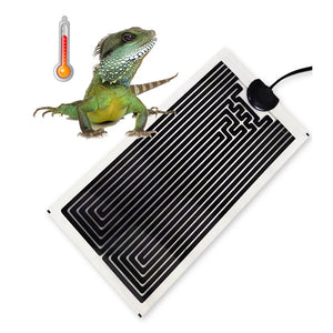 Terrarium Reptiles Heating Mat Climbing Pet Waterproof Heating Warm Pads Adjustable Temperature Controller Mats Reptiles Supplie