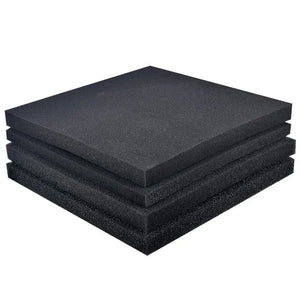 50cmx50cmx2cm Black Filtration Foam Aquarium Fish Tank Biochemical Filter Sponge Pad Skimmer Long Use Time Sponge Supply Tank