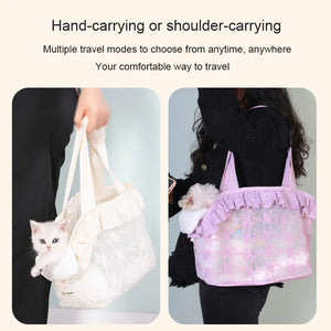 Pet Carrier Bag for Cat Small Dog Backpack Travel Car Seat Transport Moving Puppy  Women Animals Box Supplies Accessories