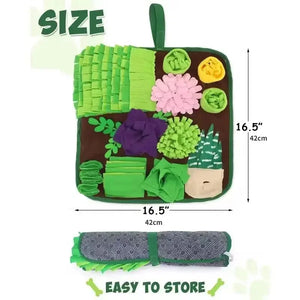 Pet Dogs Snuffle Mat Pet Leak Food Anti Choking Mat Cat Dog Training Blanket Nose Work Toy Pet Slowing Feeding Intelligence Mat