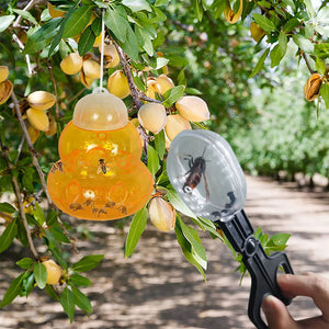 Bug Insect Catcher Scissor Reptile Indoor Outdoor Portable Plastic Clamp Tong Transparent Birds Spiders Trap Box Garden Supplies