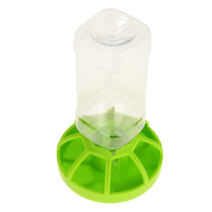 Reptile Water Drinker Dispenser Food Bowl Lizard Feeder Round Dish Turtle Water Bowl