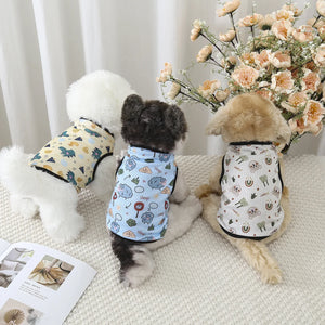 Dog Clothing Summer Soft Cat Shirt For Cats Spring Medium York T-Shirt Pet Puppy Sweatshirt York Apparel Cooling Vest