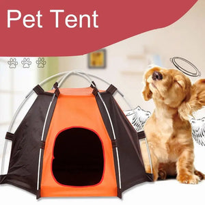 Dog Cage Dog House Kennels Waterproof Oxford Dog Cat Tent Soft Comfortable Folding Bed Portable Cute Animal Nest Pet Products