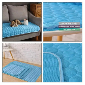 Cooling Pad for Dogs and Cats, Soft Pet Mattress, Supports Comfortable and Refreshing Sleep