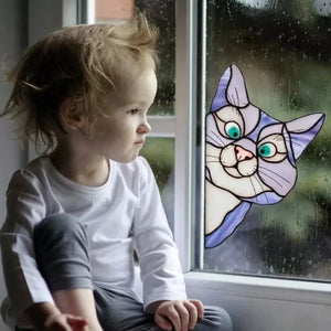 Household Animal Cats Stickers, Door, Window, Glass, Wall, Car Sticker Decoration