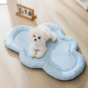 Dog Cooling Bed Mat Spring Summer Universal Soft Non-slip Oversize Pet Sleeping Mat for Small Medium Big Dogs Pet Accessories