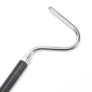 Extendable Pin Hook Telescopic Stainless Steel Snake Reptiles Capture Hook Reptile Catcher Retractable Snakes Catching Tool