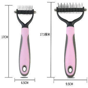 Pets Fur Knot Cutter Dog Grooming Cat Hair Removal Comb Brush for Silicone Comb Dog Deslanador Brush Dog Toothbrush