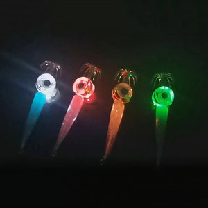 Fishing Bait Lamp LED Deep-Sea Luminous Squid Hook Bait Lamp Fish Collection Tool For Marine Fishing Feeder Fishing Accessories