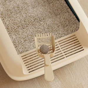 Kitty Litter Box Small Size Pet Sandbox for Cat Anti-Splash Cats Toilet Pet Sandbox Kitten Tray Bedpan Cleaning Cat Supplies