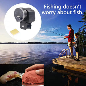 Electronic Fish Food Feeder Automatic Aquarium Tank Auto Fish Feeder Timer Food Feeding Timer Fish Supplies Easy Operation