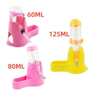 Hamster Water Bottle Small Animal Accessories Automatic Feeding Device Food Container Pet Drinking Bottles Hamster Accessories