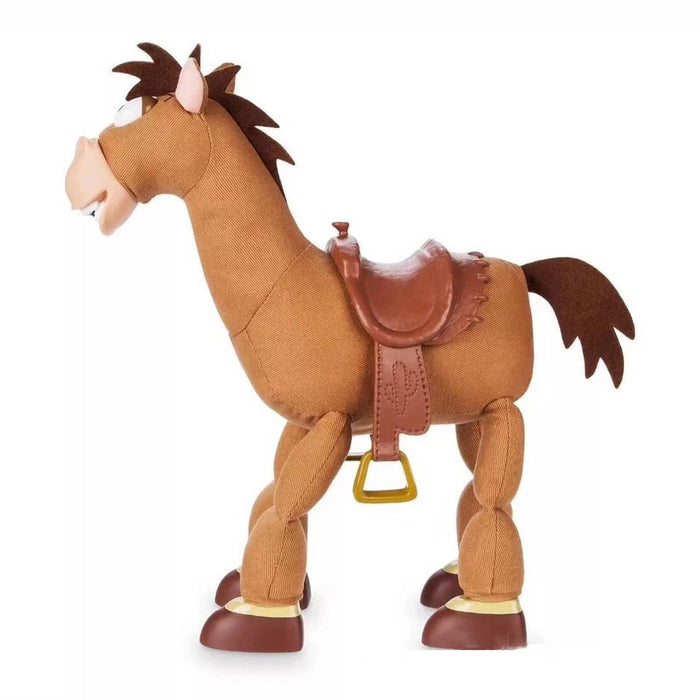 25cm Disney Animation Toy Story Woody Sheriff Bath Red Heart Horse Ordinary Acousto-optic Plush Toy Sofa Pillow Birthday Gift