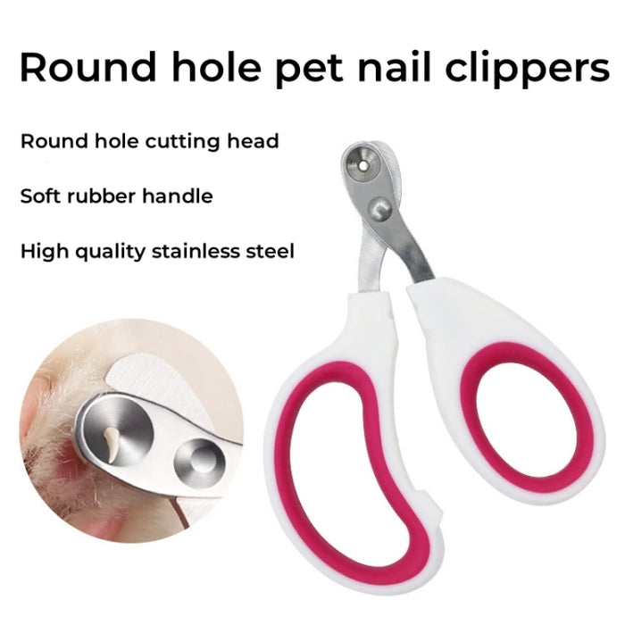 Professional Cat Nail Clippers for Small Cat Dog Stainless Steel Puppy Claws Cutter Pet Nail Grooming Clippers Trimmer