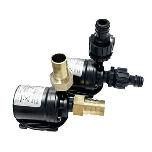 Water Pump 12V DC 24V Mini Brass quick joint Brushless Heater Solar Hot Water Pumps 1/2 " The fish tank Submersible Pump