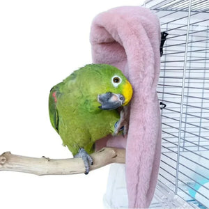 Warm Bird Hammock Shawl Nest Corner Parrot Blanket Windproof Pet Small Animal Hanging Tent Cage Decoration гамак для попугая