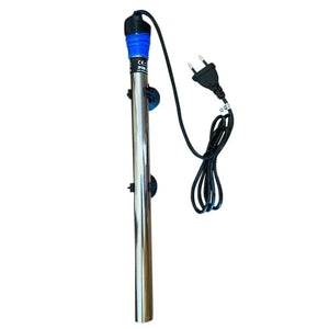 50-500W Aquarium Heater Stainless Steel Submersible Fish Tank Water Heater for Aquarium Auto Thermostat US/EU Plug 20-34°C