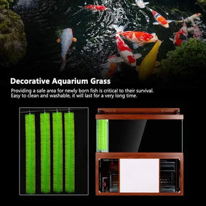 60/100cm Koi Fish Pond Filter Hatching Grass Brush Biochemical Filter Media Fish Tank Clean Tools Breeding Supply filtro acuario