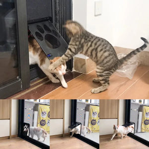 Pet Door Secure Lockable Magnetic Screen Medium And Large Dog Guayin Door Anti Bite Small And Medium Cat Screen