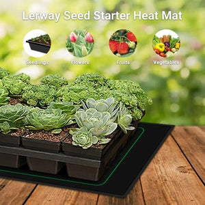 Indoor Seedling Heating Mats Greenhouse Plants Warming Pad Propagation Germination Tray Hydroponic Terrarium Reptile Heated Pads