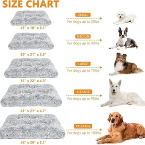 Plush Square Dog Kennel Cat Mat Pet Kennel Sleep Dog Sofa Bed Pet Products Four Seasons Universal Super Soft and Comfortable