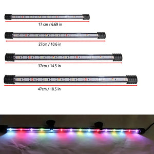 17-47cm Aquarium LED Lighting Submersible Mood Lamp USB Waterproof Fish Tank Decorative Plant Grow Light Accessories  110-240V