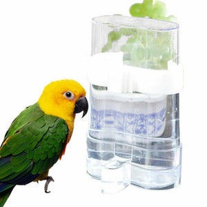 Bird Water Dispenser Bird Food Feeder Automatic Parakeet Bird Waterer Food Feeder Dispenser for Parrot Bird Cage Accessories