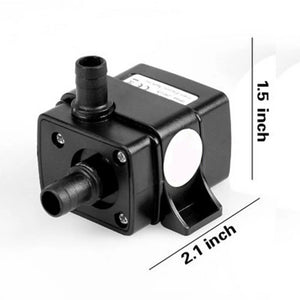 12 V 4.8W 240L / H Waterproof Mini Water Pump Power Brushless DC Micro Pumps Membrane Submersible Fountain Aquarium Pumps